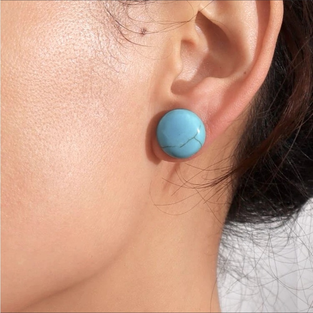 💎2/ $10-All jewelry💎 Turquoise Stud Earring Set